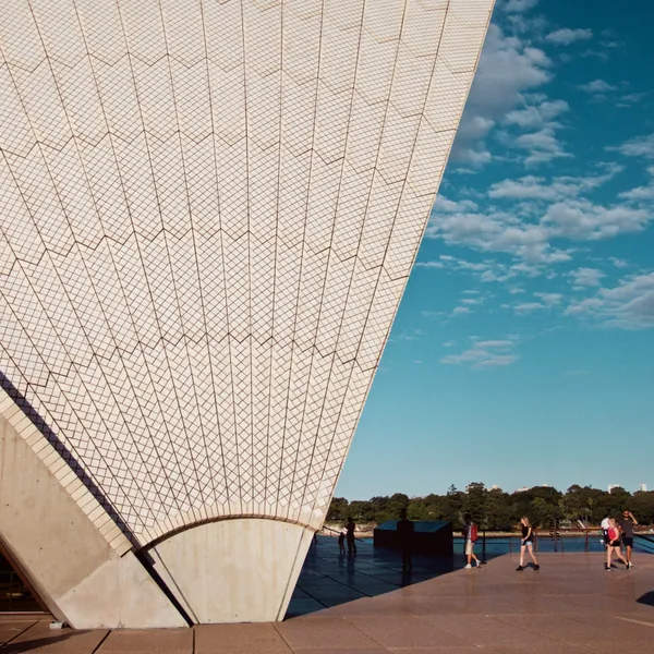 The Sydney Opera house about to eat people