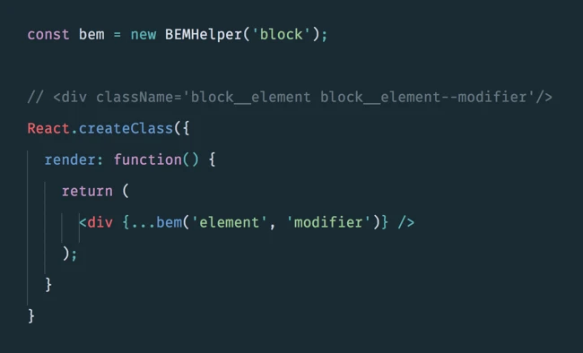 react-bem-helper